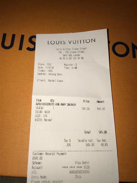 fake lv receipt|louis vuitton receipt online.